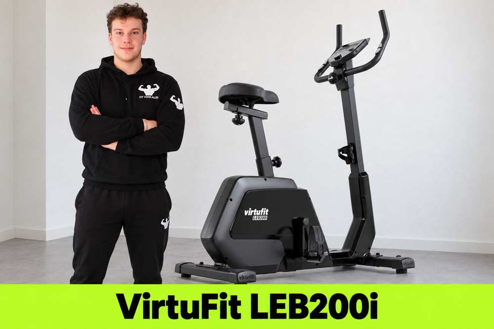 Casper naast de VirtuFit LEB200i