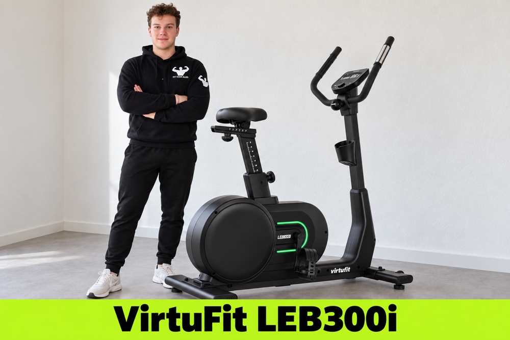 Casper naast de VirtuFit LEB300i