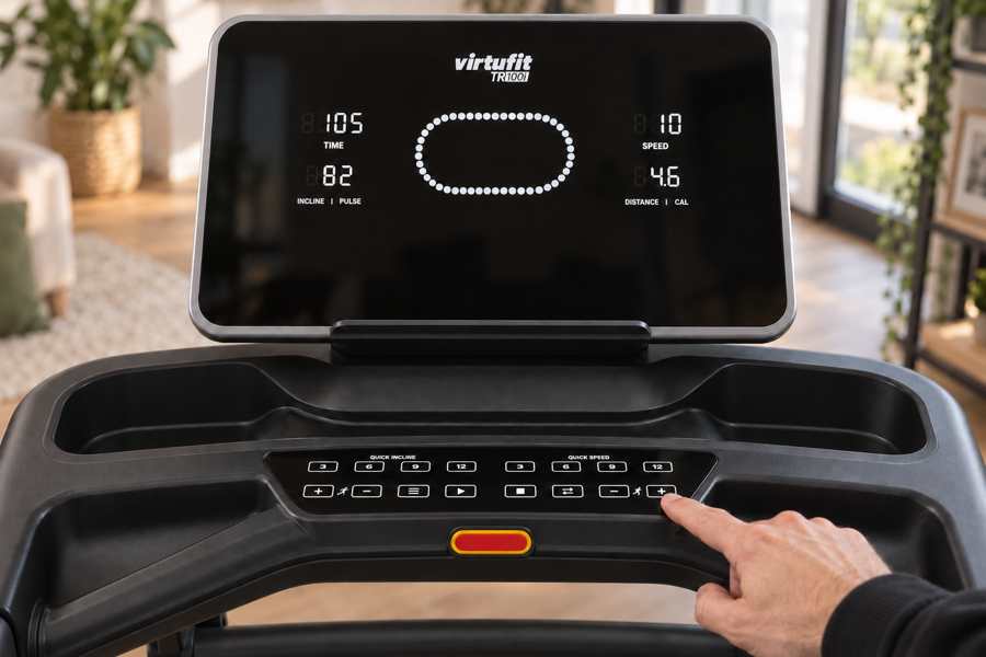 VirtuFit TR100i bediening
