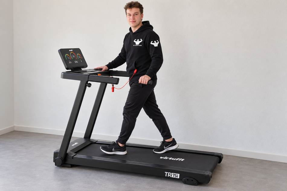 Casper gebruikt de VirtuFit TR75i