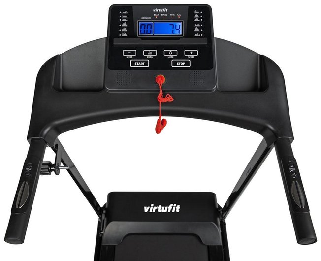 Scherm en bediening van de VirtuFit Trendline